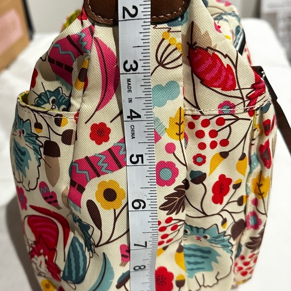 Loungefly Cream Floral Baby Bag - Picture 9 of 9
